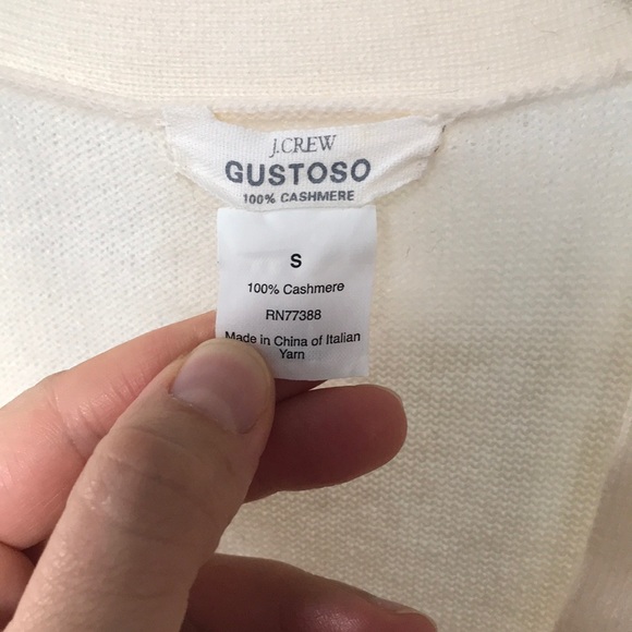 JCrew cream cashmere sweater vest S - Picture 2 of 8